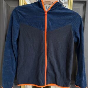 Jumping Beans Navy and Orange Kids Hoodie